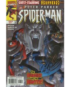 Peter Parker Spider-Man (1999) #   7 (7.0-FVF) Blade, With card