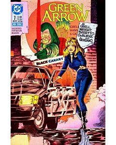 Green Arrow (1988) #   7 Price tag on back cover (6.0-FN) Black Canary
