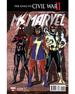 Ms. Marvel (2015) #   7 (8.0-VF) Spider-Man, Nova