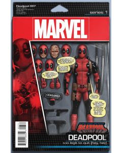 Deadpool (2016) #   7 Cover G (8.0-VF) ACTION FIGURE VARIANT