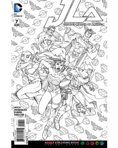 Justice League of America (2015) #   7 Cover B (9.2-NM) Coloring Book cover