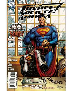 Justice Society of America (2007) #   7 Cover B (6.0-FN) Pricetag on Cover