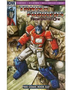 Transformers Regeneration One (2012) #  80.5 (8.0-VF) FCBD