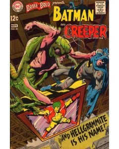 Brave and the Bold (1955) #  80 (4.0-VG) Batman, The Creeper, Neal Adams cover & art