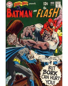 Brave and the Bold (1955) #  81 (4.0-VG) Batman, Flash, Neal Adams cover & art
