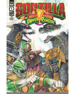 Godzilla vs. Mighty Morphin Power Rangers (2022) #   1 Cover B (8.0-VF)