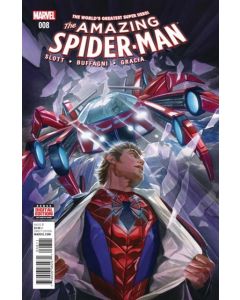 Amazing Spider-Man (2015) #   8 (8.0-VF) Alex Ross cover, Cloak & Dagger