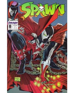 Spawn (1992) #   8 (8.0-VF) Spider-man # 1 homage cover