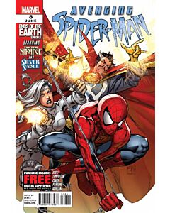 Avenging Spider-Man (2011) #   8 (7.0-FVF) Dr. Strange, Silver Sable