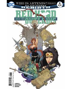 Red Hood And The Outlaws (2016) #   8 Opened Polybag (8.0-VF) Batman, Flash, Wonder Woman, Aquaman