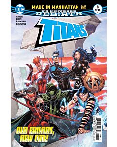 Titans (2016) #   8 Cover A (8.0-VF)