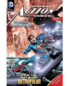 Action Comics (2011) #   8 COVER D (8.0-VF) COMBO-PACK