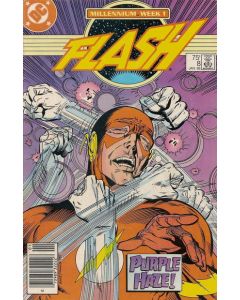 Flash (1987) #   8 Newsstand (8.0-VF) Millennium Week 1, Red Trinity, Blue Trinity