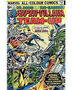 Super-Villain Team-Up (1975) #   3 UK Price (6.0-FN) Dr Doom, Namor