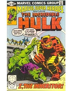 Marvel Super-Heroes (1967) #  98 (5.0-VGF) The Inheritor