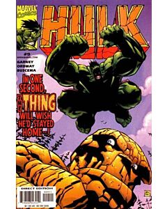 Incredible Hulk (1999) #   9 (6.0-FN) vs. The Thing, Price tag on cover