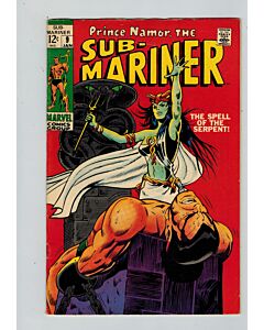 Sub-Mariner (1968) #   9 (5.0-VGF) (1698026) 1st appearance Serpent Crown