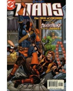 Titans (1999) #  22 (8.0-VF) 1st Glacier Arsenal vs Deathstroke