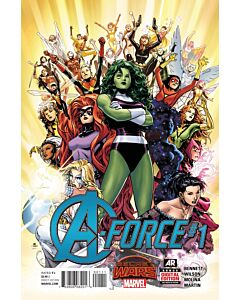 A-Force (2015) #   1-5 (8.0/9.2-VF/NM) Complete Set