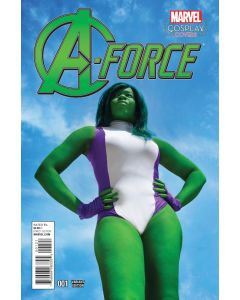 A-Force (2016) #   1 Cover B 1:15 (9.0-VFNM) Cosplay Variant