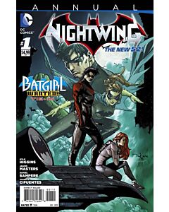 Nightwing (2011) Annual #   1 (9.0-VFNM) Batgirl Wanted Tie-In