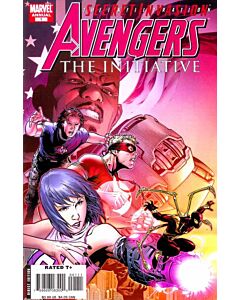 Avengers The Initiative (2007) ANNUAL #   1 (8.0-VF) Secret Invasion tie-in