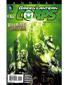 Green Lantern Corps (2011) ANNUAL #   2 (8.0-VF) Villains United