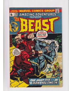 Amazing Adventures (1970) #  16 UK Price (4.0-VG) (2268815) Beast, Juggernaut