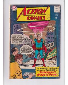 Action Comics (1938) # 328 (2.0-GD) (536578) Staple and centerfold detached