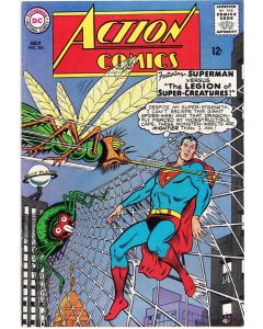 Action Comics (1938) # 326 (4.5-VG+) Lower staple centerfold detached