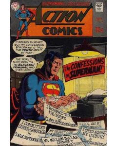 Action Comics (1938) # 380 (4.5-VG+) Lower staple detached