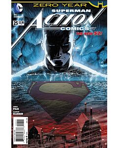Action Comics (2011) #  25 (8.0-VF) BATMAN ZERO YEAR tie-in