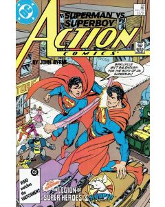 Action Comics (1938) # 591 (8.0-VF) John Byrne, Krypto, Superboy, Legion of Super-Heroes