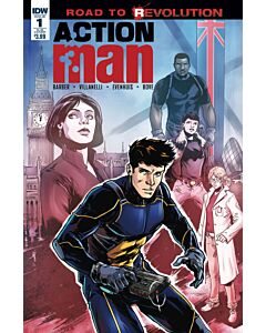 Action Man (2016) #   1 Sub Cover (9.0-NM) Road to Revolution