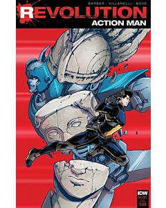 Action Man Revolution (2016) #   1 Sub Cvr (9.0-VFNM) Paolo Villanelli Cover