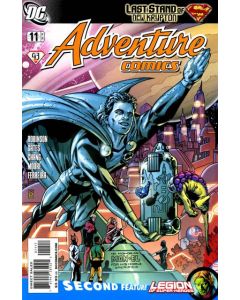 Adventure Comics (2009) #  11 (8.0-VF) Last Stand of New Krypton, With insert