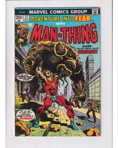 Adventure into Fear (1970) #  17 (6.5-FN+) (668242) 1st appearance Wundarr