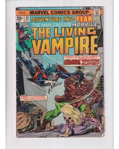 Adventure into Fear (1970) #  24 (4.0-VG) (1003554) 1st Morbius vs. Blade