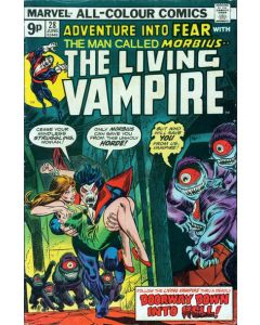 Adventure into Fear (1970) #  28 UK Price (2.0-GD) Morbius