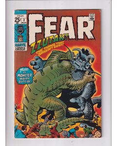 Adventure into Fear (1970) #   3 (6.0-FN) (1306020) Zzutak