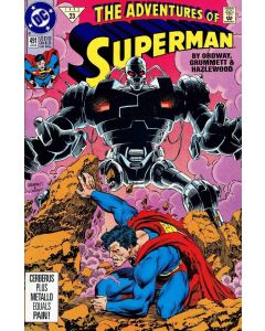 Adventures of Superman (1987) # 491 (5.0 VGF) Cerberus, Metallo