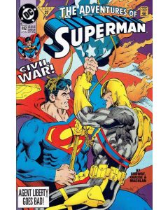 Adventures of Superman (1987) # 492 (4.0 VG)