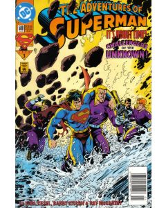 Adventures of Superman (1987) # 508 Newsstand (8.0-VF) Challengers of the Unknown