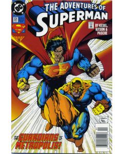 Adventures of Superman (1987) # 511 Newsstand (8.0-VF) Guardian
