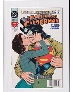 Adventures of Superman (1987) # 525 Newsstand (7.5-VF-)