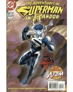 Adventures of Superman (1987) # 547 (9.0-VFNM) Atom