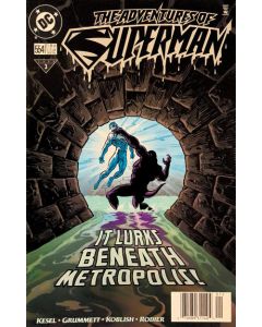 Adventures of Superman (1987) # 554 Newsstand (7.0-FVF) The Ripper