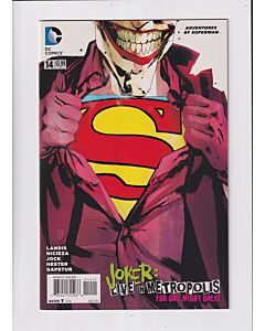Adventures of Superman (2013) #  14 (8.0-VF) (1847844) Joker
