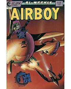Airboy (1986) #  17 Price tag on the cover (5.0-VGF)