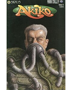 Akiko (1996) #  14 (4.0-VG) Rust migration, Price tag back cover